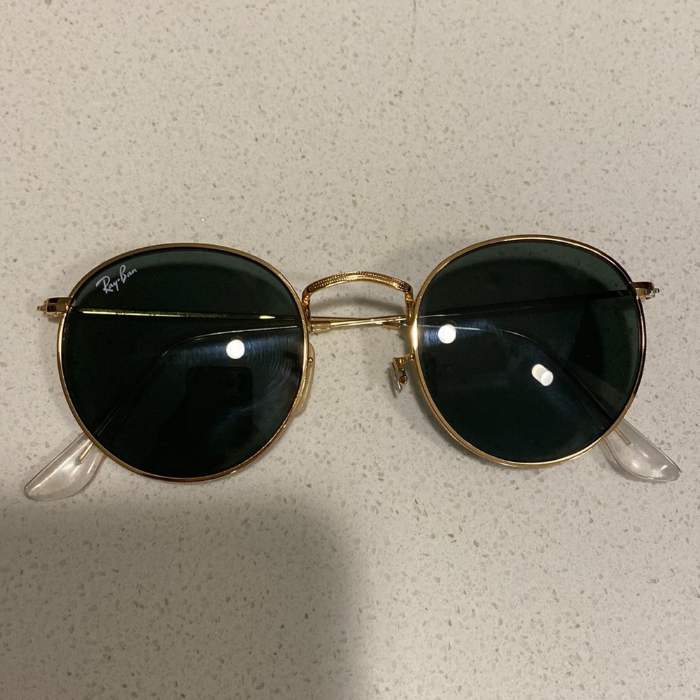 Ray Ban Icons 50mm Round Metal Sunglasses